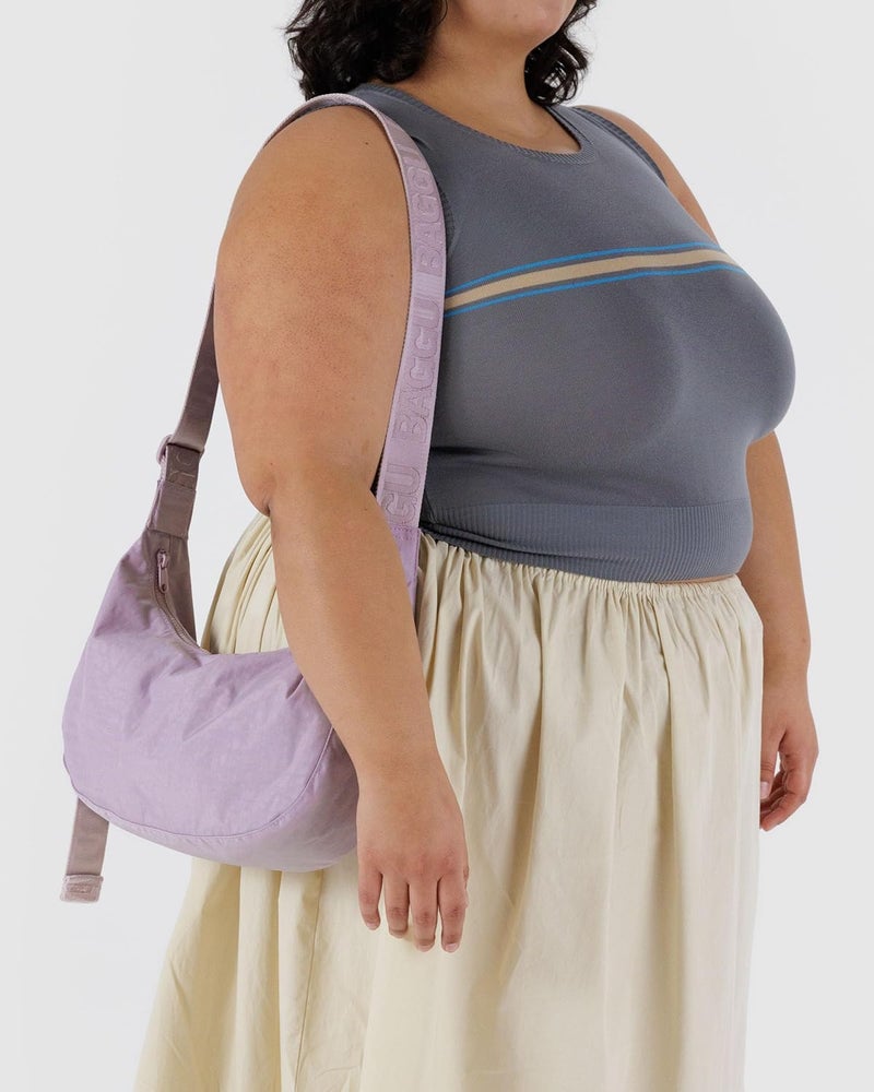 BAGGU Medium Nylon Crescent Bag - Image 2